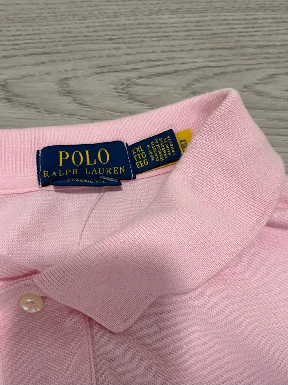 Ralph Lauren Classic Polo Knit Shirt Mens Size: XXL